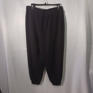 Lane Bryant Black Stretch Pants Size 16P Casual Or Dress/Comfy Pockets